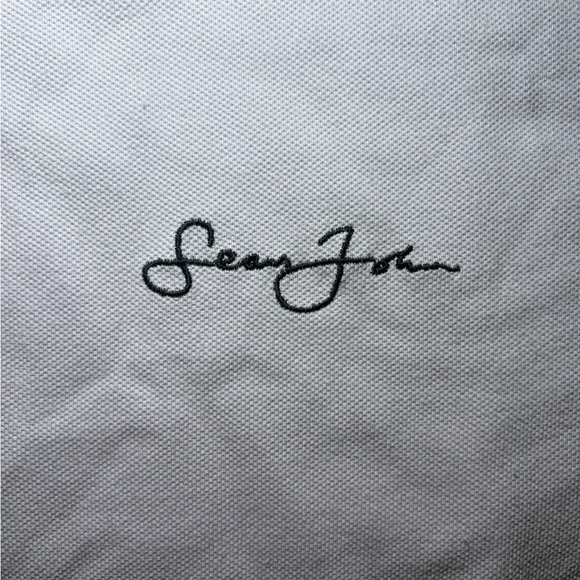 Sean John Men's Light Gray Polo Shirt Size XL - Picture 2 of 4